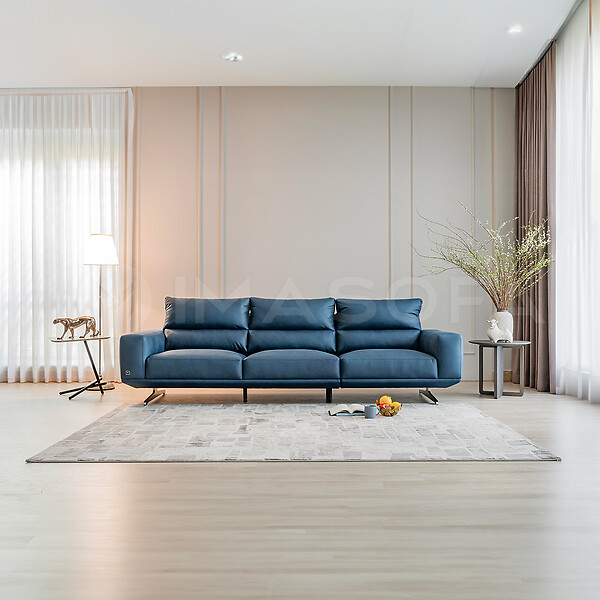 Sofa băng Floren 2800x950 Da thật Ý