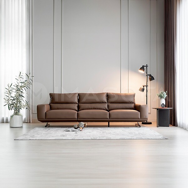 Sofa băng Floren 2800x950 Da thật Ý