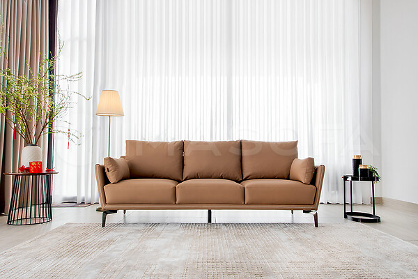 Sofa băng Napoli 2190x850 Da thật full